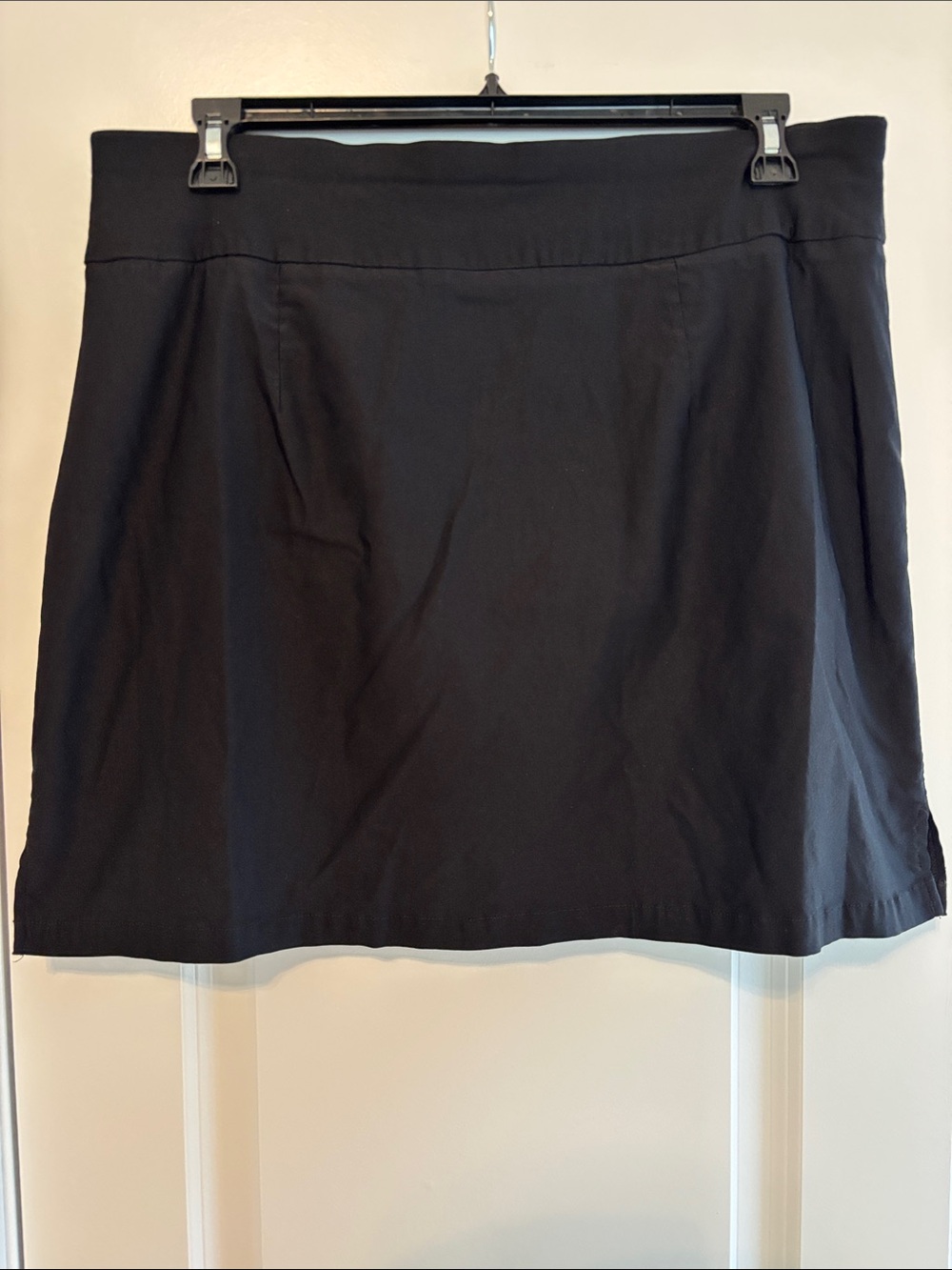 XXL Black Skort